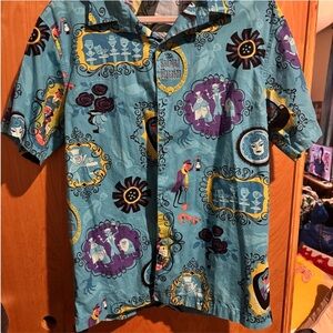 Disney Haunted Mansion Men's Button-Down Shirt